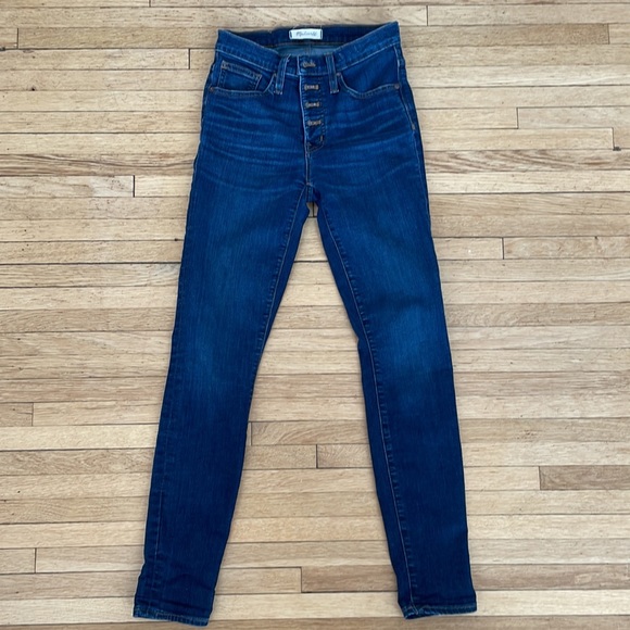Madewell button fly skinny jeans - Picture 2 of 5